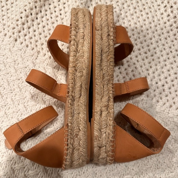 SOLUDOS STRAPY Women's Tan Sandals SIZE 8 - Picture 5 of 9
